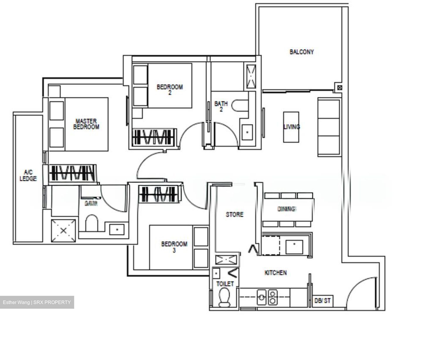 Sky Everton (D2), Apartment #555539891